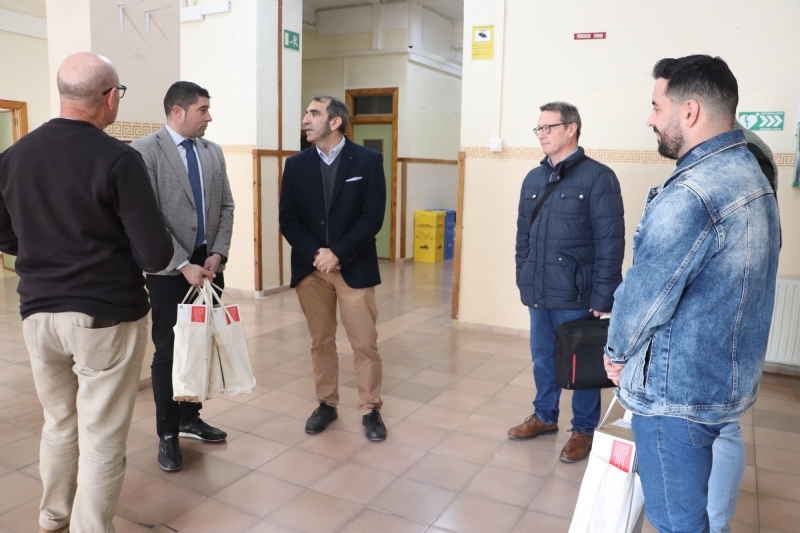 El director general de Formacin Profesional, Enseanzas de Rgimen Especial y Educacin Permanente visita el IES Valle de Leiva y anuncia novedades