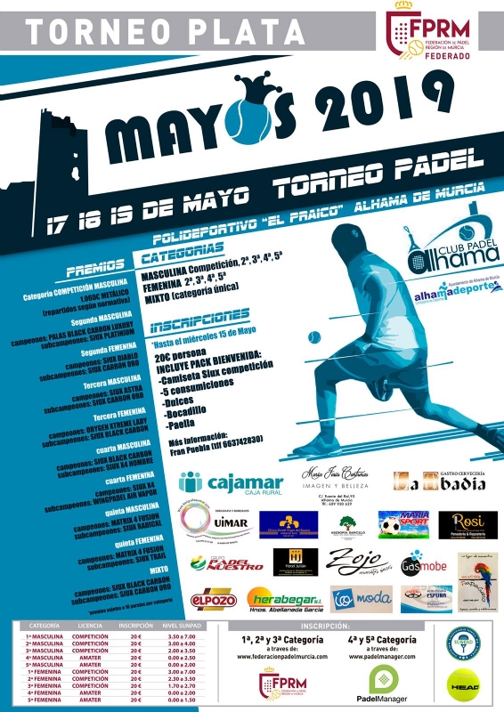 Torneo de Pdel Los Mayos 2019