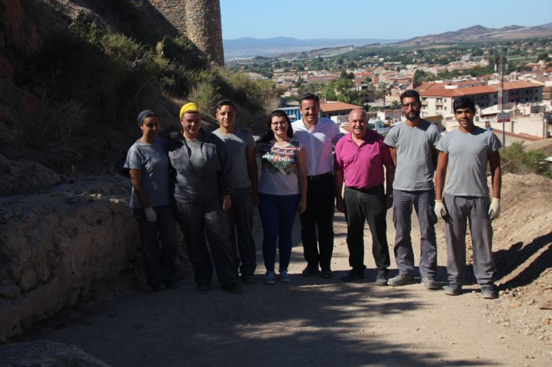 Proyectos de restauracin en el Castillo y en el yacimiento de Las Paleras