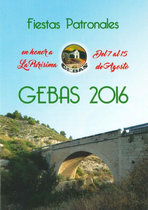 Fiestas de Gebas, del 7 al 15 de agosto