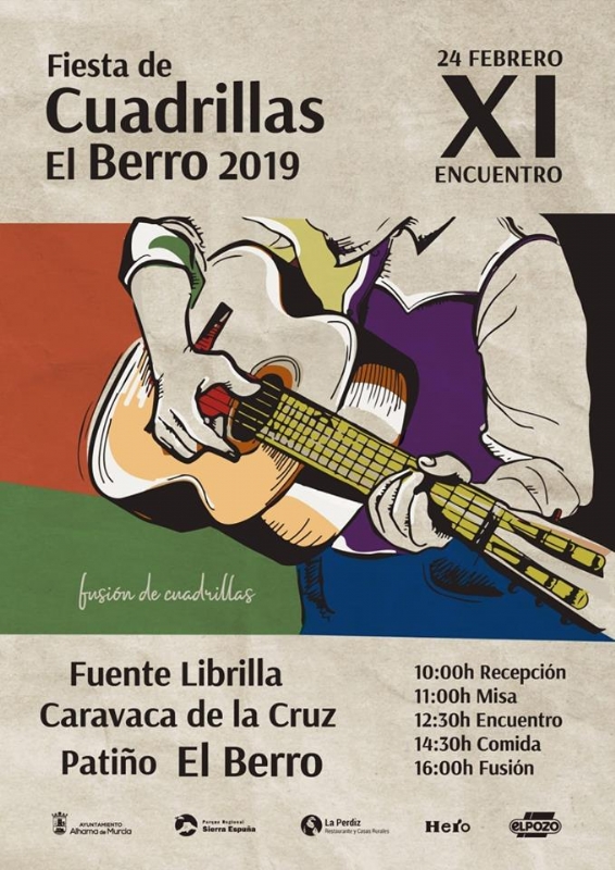 XI Encuentro de Cuadrillas de El Berro. Domingo 24 de febrero de 2019