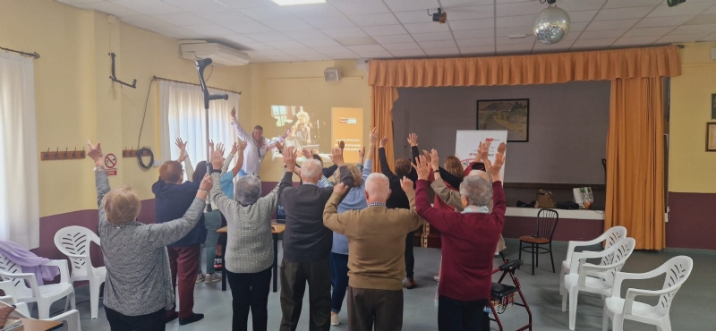 Servicios Sociales organiza actividades saludables para los mayores de Alhama de Murcia