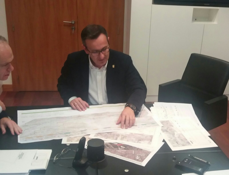 El alcalde de Alhama inicia una ronda de reuniones en Madrid previa a su participacin en Fitur