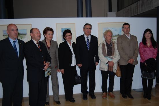 El Delegado del Gobierno asiste a la inauguracin de la Exposicin Pinturas de lvaro Pea