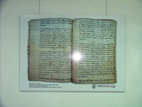El Archivo Municipal conmemora el bicentenario de La Pepa con la exposicin de la documentacin patrimonial de Alhama en la constitucin de la primera Constitucin Espaola 