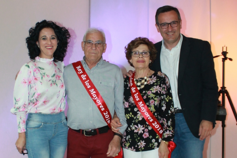 Mara Montalbn y Santiago del Bao, Reyes de Los Mayores 2018