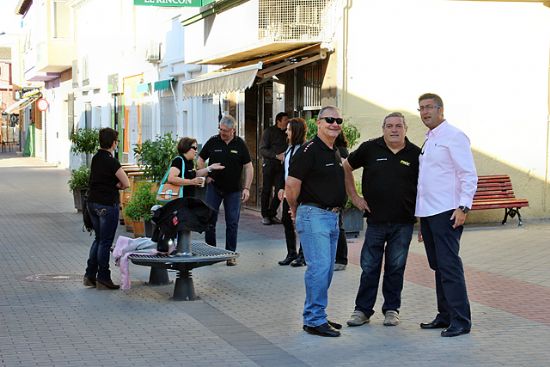 La Plataforma Motera de la Regin de Murcia visita Alhama con motivo del Da de la Moto