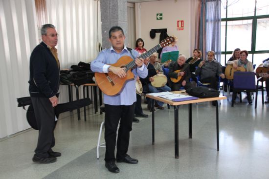 Actividades de Navidad del taller de guitarra, bandurria y laúd del Centro de Mayores