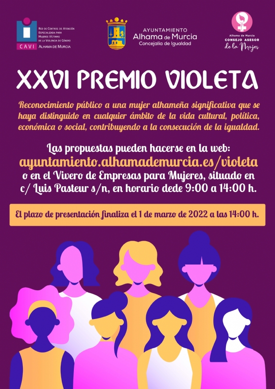 Elige al XXVI Premio Violeta 2022