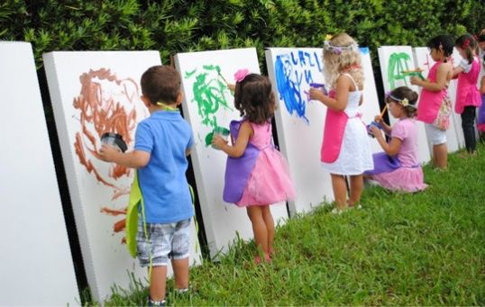 Certamen de pintura rpida infantil al aire libre 2016