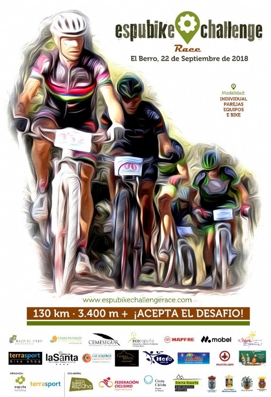 La Espubike Challenge Race será el 22 de septiembre con salida y llegada en El Berro