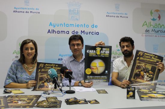 Alhama de Murcia acoge el prximo fin de semana las IV Jornadas de Caza, Turismo y Gastronoma de Sierra Espua