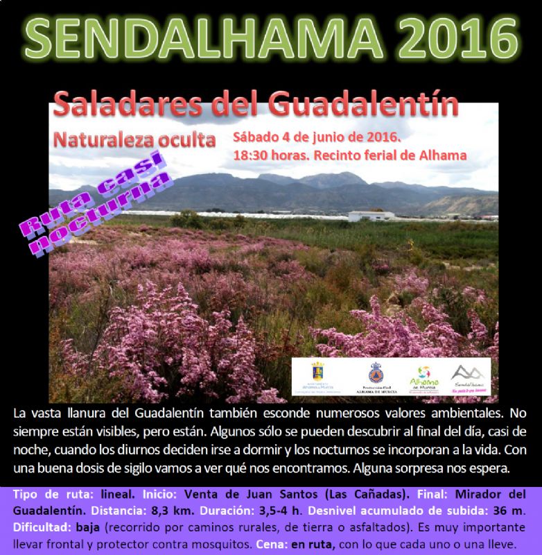 III Plazo de inscripcin Sendalhama 2016
