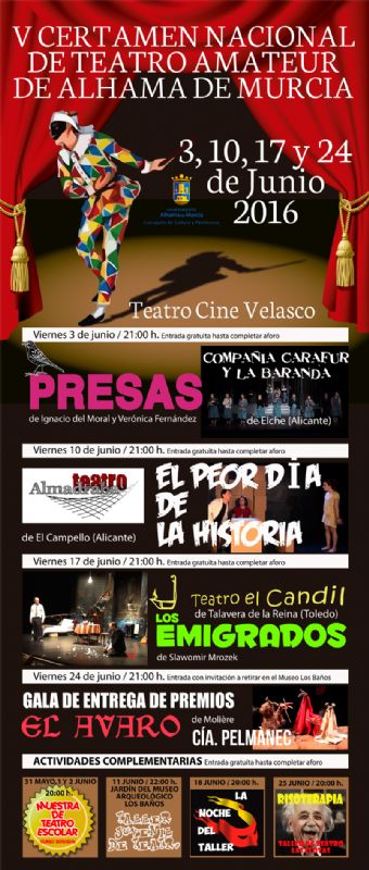 V Certamen Nacional de Teatro Amateur de Alhama de Murcia