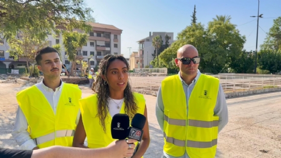 Las obras de remodelación de la Plaza de la Constitución cumplen un mes desde su inicio - 1