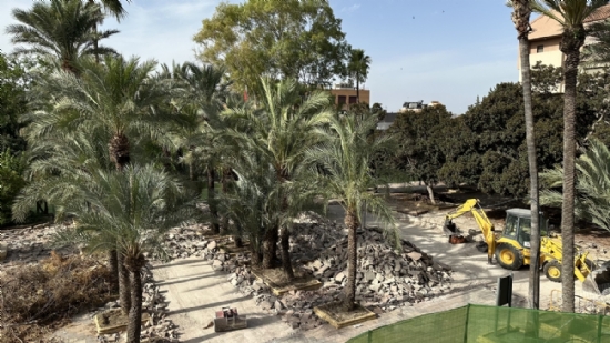 Las obras de remodelación de la Plaza de la Constitución cumplen un mes desde su inicio - 3