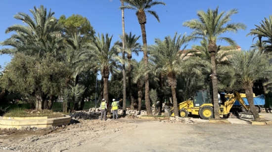 Las obras de remodelación de la Plaza de la Constitución cumplen un mes desde su inicio - 5