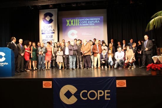 Catorce galardonados en la XXIII Edicin de los premios Cope Espua 