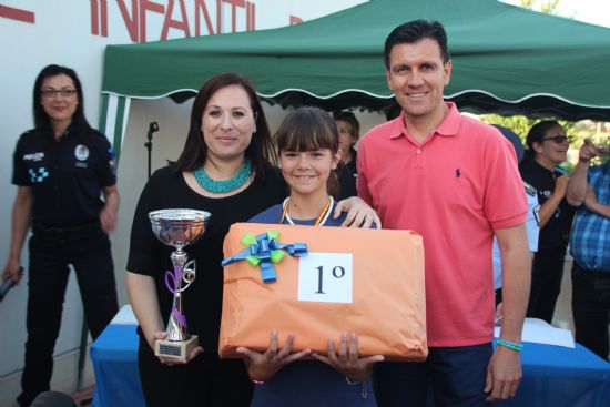 Ainhoa Garca Garca, primera clasificada en el IV Concurso de Educacin Vial 