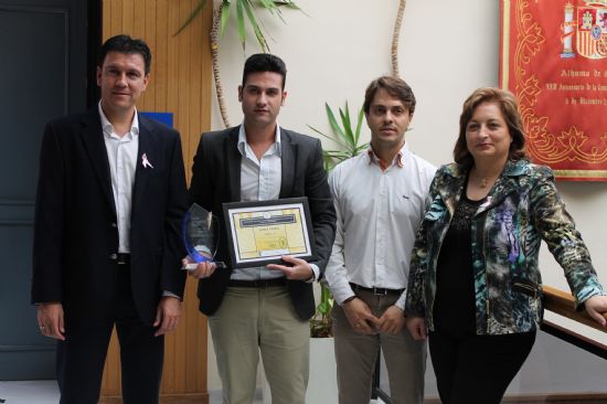 Una empresa alhamea, AMBIA, logra los premios Municipio Emprendedor y Emprendedor del Mes otorgado por la Consejera de Universidades, Empresas e Investigacin de la Regin de Murcia