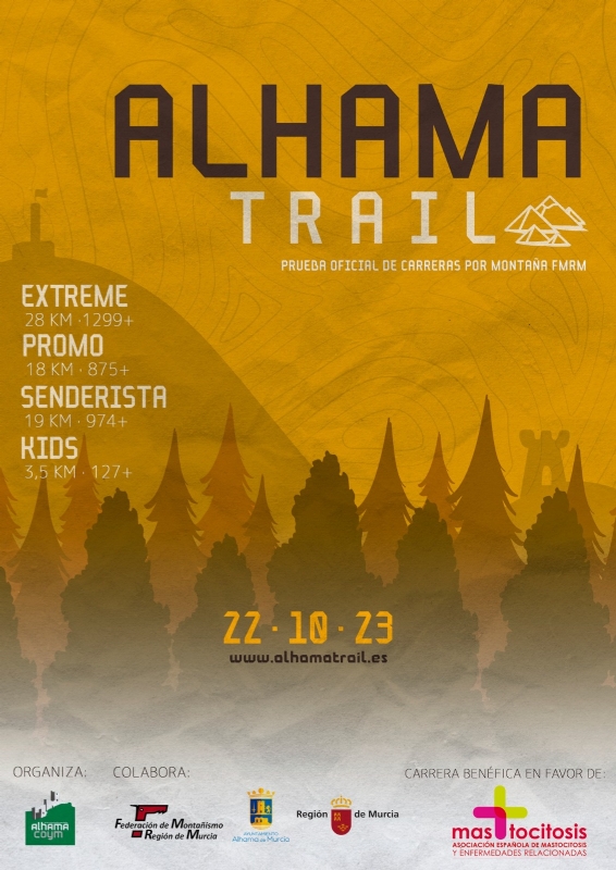 La VI edicin del Alhama Trail se disputa este domingo 22 de octubre