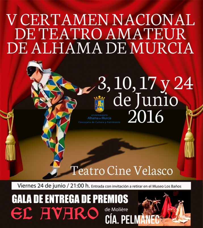 Premios del Certamen Nacional de Teatro Amateur 2016