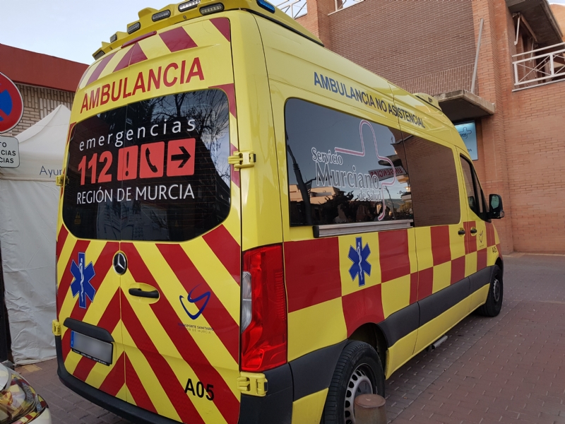 La ambulancia no asistencial regresa a Alhama