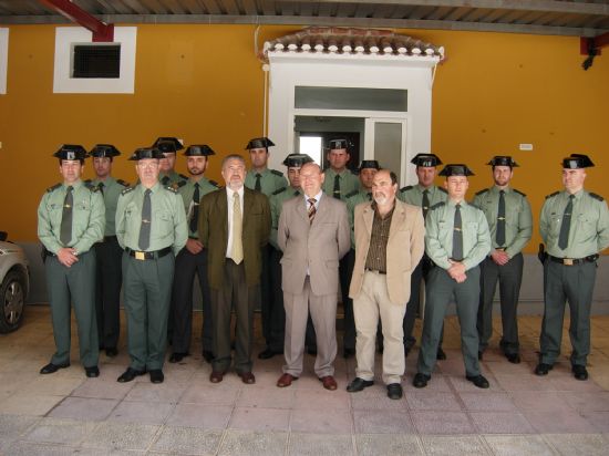 El delegado del Gobierno presenta en Alhama la ampliacin de efectivos de la Guardia Civil 