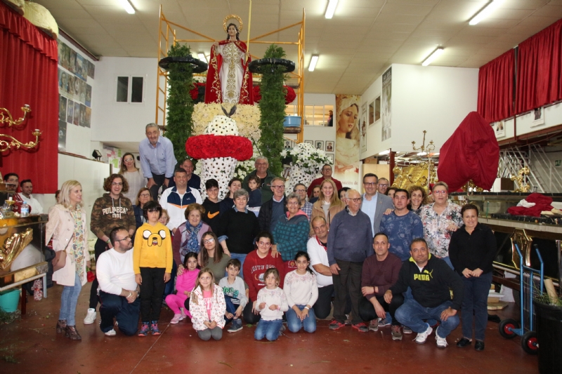 El ministro de Cultura descubre la Semana Santa de Alhama de Murcia