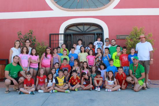El Campamento de para nios y jvenes El Collao se despide un ao ms con un gran nmero de participantes 