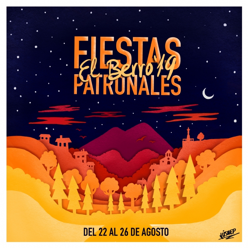 Fiestas de El Berro. Del 22 al 26 de agosto de 2019