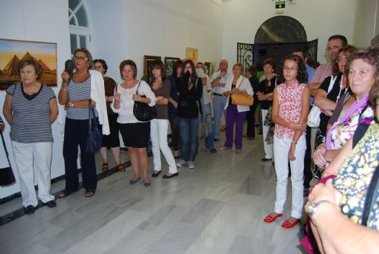 Se inaugura la Exposicin Taller de Pintura de Manualidades Agustina