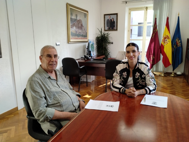 El Ayuntamiento impulsa la Semana Santa de Alhama de Murcia con la firma del convenio con la Archicofrada de Nuestro Padre Jess Nazareno