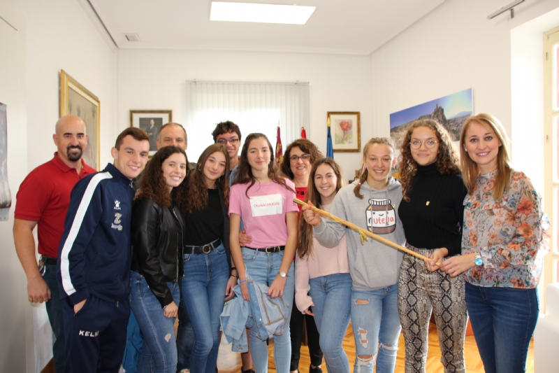 Alhama recibe a un grupo de alumnos de intercambio franceses