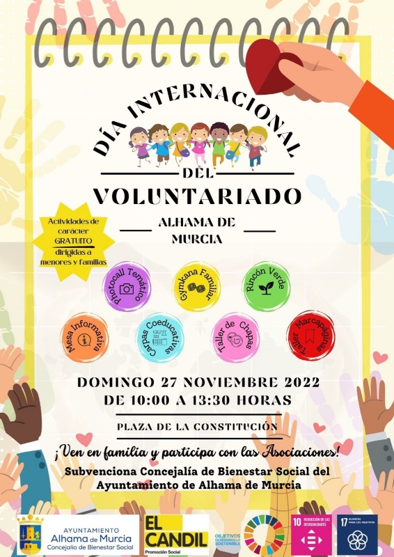 Actividades por el Da Internacional del Voluntariado 2022