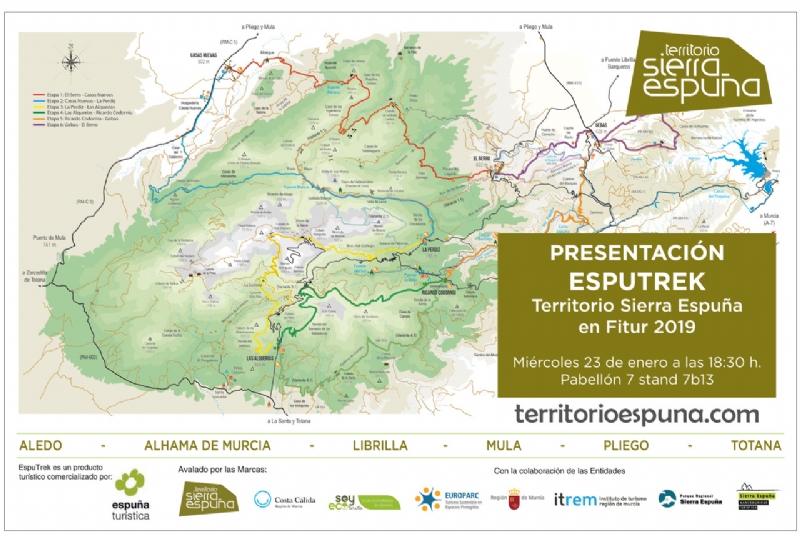 EspuTrek, la apuesta de la Mancomunidad Turstica de Sierra Espua en Fitur 2019