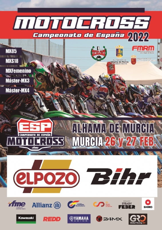 Este fin de semana se celebra el Campeonato de España de Motocross 2022 en Las Salinas