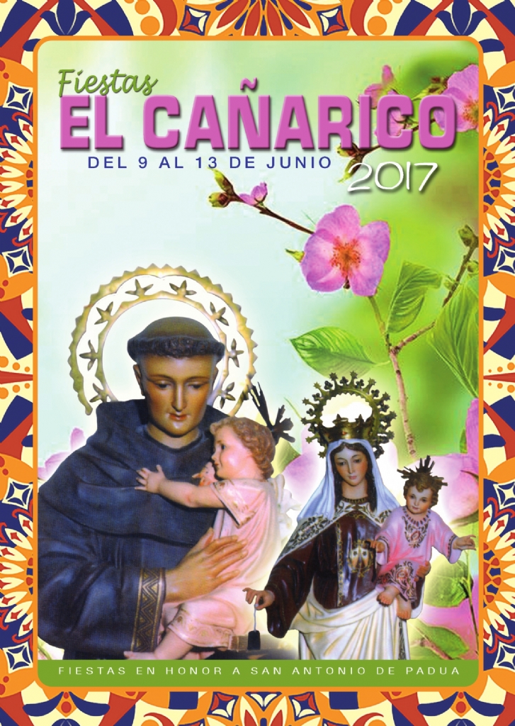 Fiestas de El Cañarico 2017. Del 9 al 13 de junio