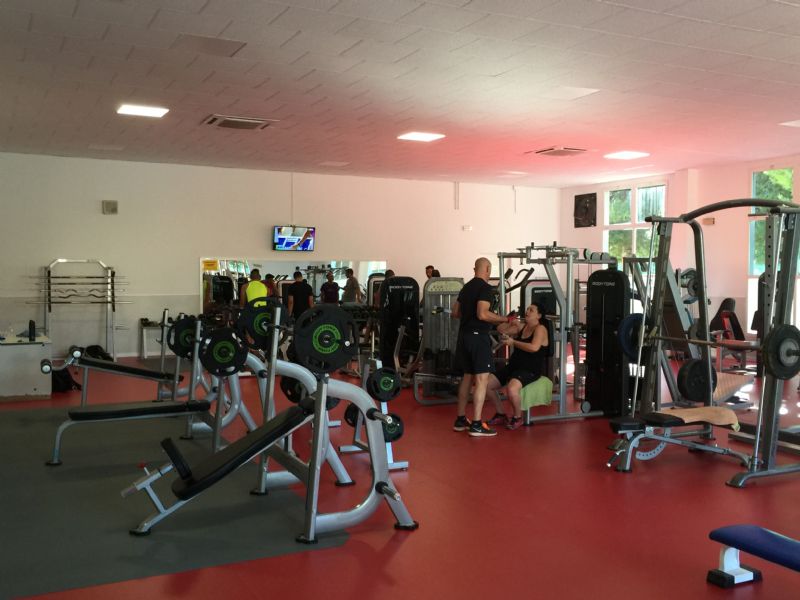 Reabre el gimnasio del Complejo Deportivo Guadalentn tras su reforma
