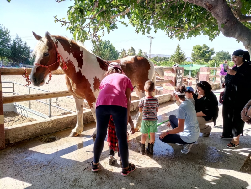 Terapia con caballos para estimular el desarrollo infantil