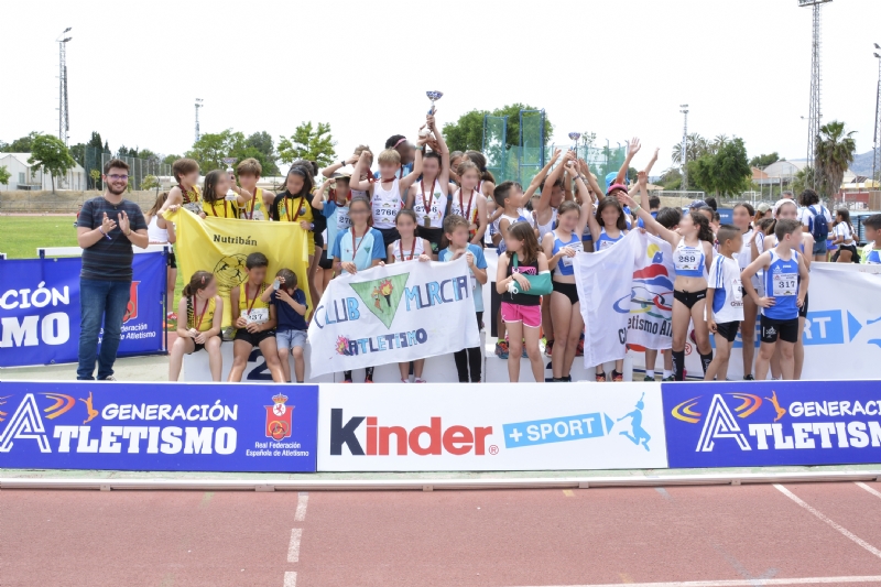 El Club Atletismo Alhama, presente en todos los podios del Campeonato Regional