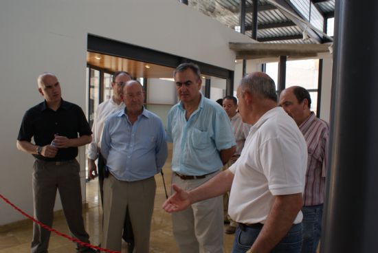 El delegado del Gobierno visita el Castillo de Alhama en cuya restauración se aplicará el uno por ciento cultural 