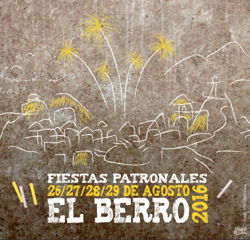 Fiestas de El Berro 2016. Del 26 al 29 de agosto