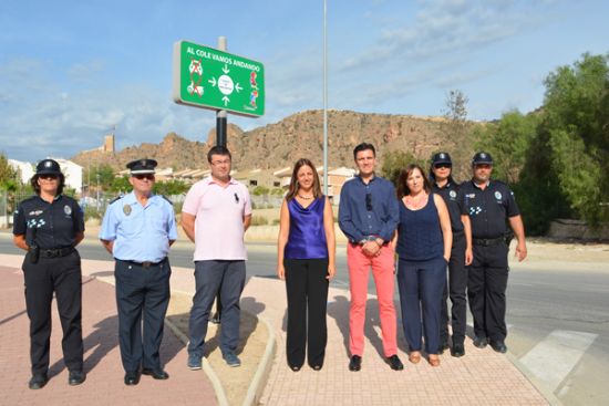 “Al cole vamos andando”, una medida pionera en la Región de Murcia para fomentar la seguridad vial