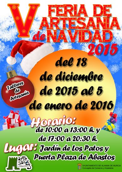 V Feria de Artesana de Navidad 2015