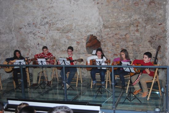 Los alumnos del Taller de Msicos Sonata actuaron en el Museo Arqueolgico de los Baos