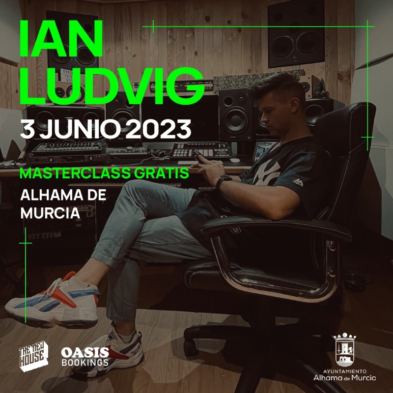 El DJ Ian Ludvig imparte masterclass gratuita en Alhama el prximo 3 de junio