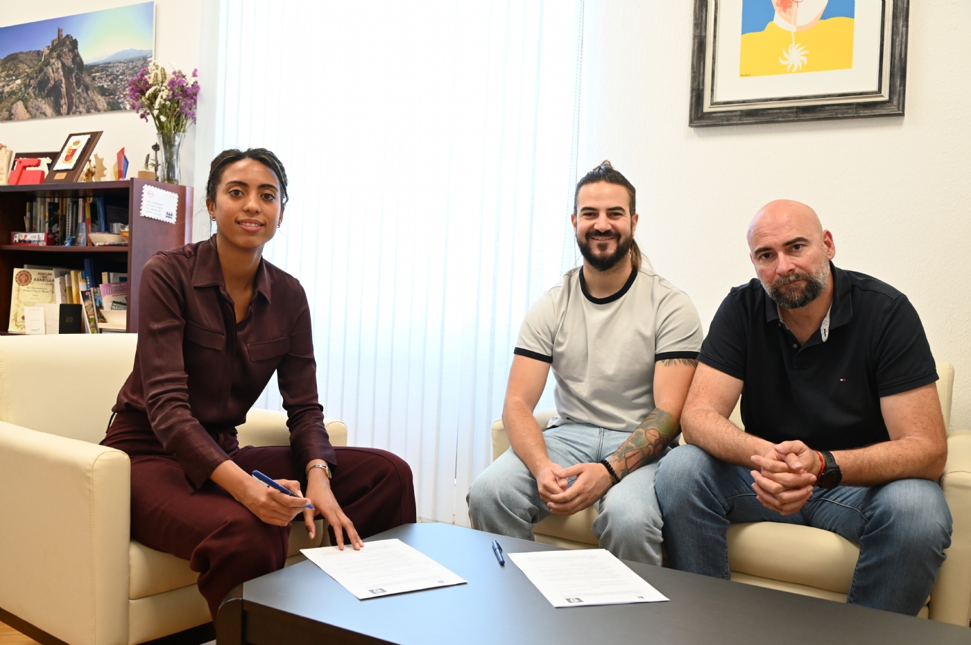 La Escuela de Fútbol Alhama fortalece su actividad con un nuevo convenio municipal