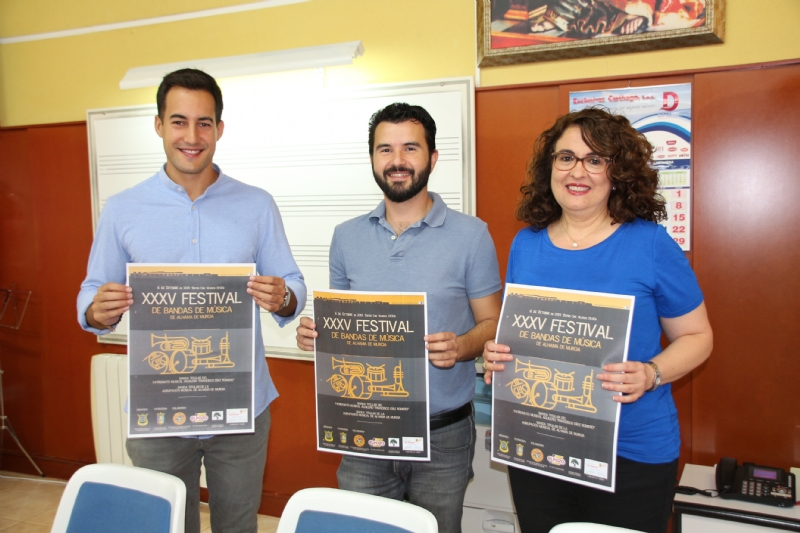 La Agrupación Musical de Alhama presenta el XXXV Festival de Bandas Feria 2019