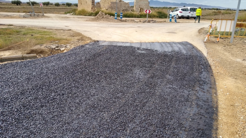 El camino de La Alcanara, reparado y mejorado tras los daos por lluvias de 2016